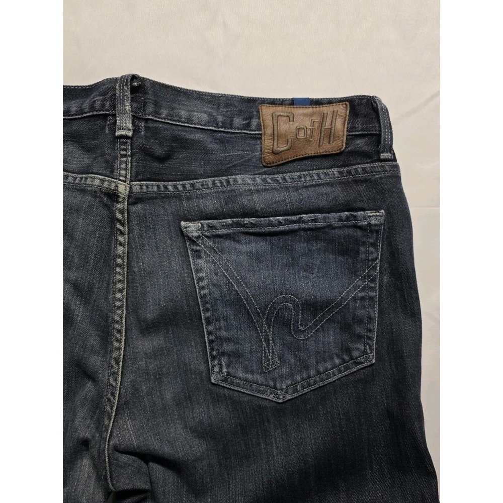 Citizens Of Humanity Jeans Mens 36x31 Blue Sid Straight Stretch Denim Made USA - Picture 8 of 10